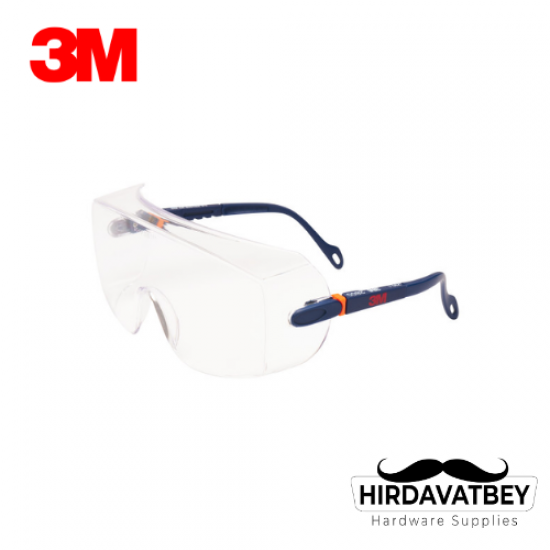 3M 2800 GÖZLÜK ÜSTÜ GÜVENLİK GÖZLÜĞÜ