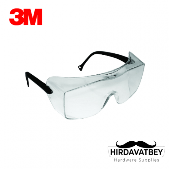 3M OX 3000 17-5118-3040M GÖZLÜK ÜSTÜ GÜVENLİK GÖZLÜĞÜ