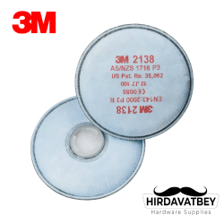 3M 2138 P3 ORGANİK - OZON GAZ VE BUHAR FİLTRESİ (1 ÇİFT)
