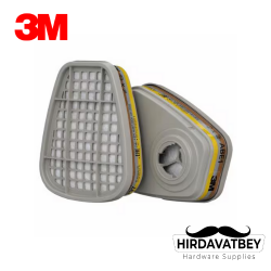 3M 6057 ABE1 GAZ VE BUHAR FİLTRESİ (1 ÇİFT)