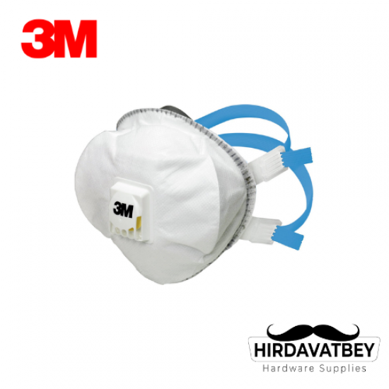 3M 8825+ VENTİLLİ TOZ SIS DUMAN MASKESİ FFP2 (5 ADET/KUTU)