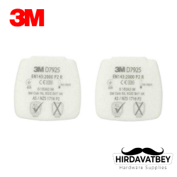 3M D7925 P2 SECURE CLİCK TOZ FİLTRESİ / 1 ÇİFT (10 ADET/KUTU)