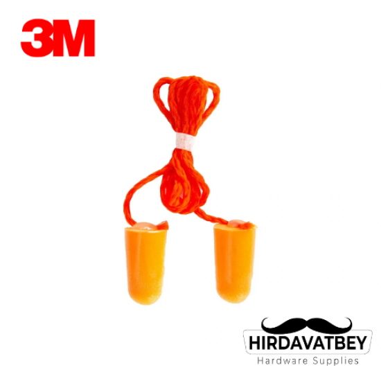 3M 1100 KULAK TIKACI KORDONLU / 100 ÇİFT