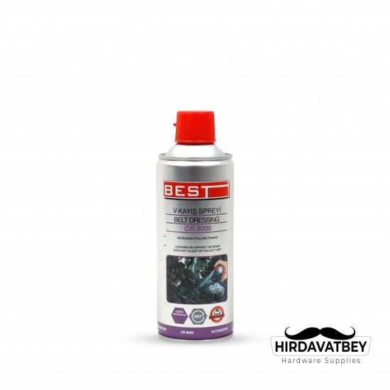 BEST KAYIŞ TUTUCU SPREY 400 ML CR8000 (1 KOLİ 12 ADET)