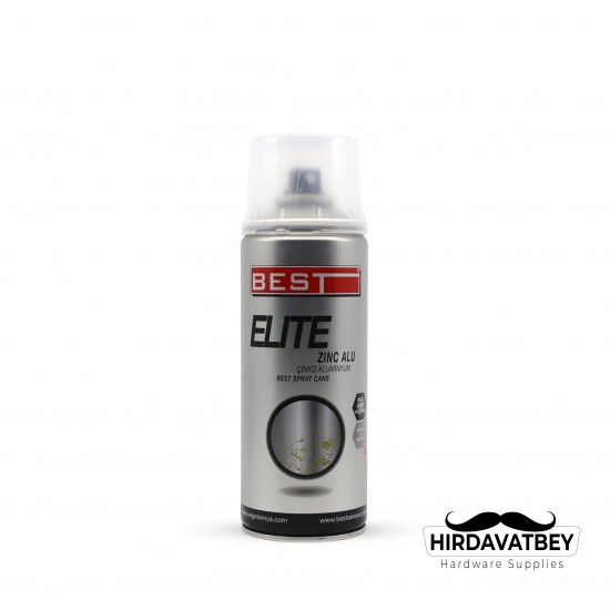 BEST ALÜMİNYUM ÇİNKO SPREY BOYA 400 ML (1 KOLİ 12 ADET)