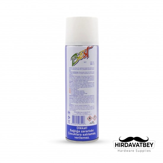 BEST SPREY BOYA 300 ML GÜMÜŞ (1 KOLİ 30 ADET)