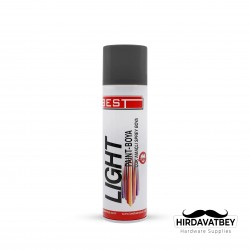 BEST LIGHT SPREY BOYA 250 ML GÜMÜŞ (1 KOLİ 30 ADET)