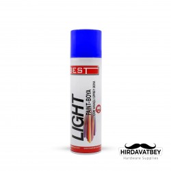 BEST LIGHT SPREY BOYA 250 ML MAVİ (1 KOLİ 30 ADET)