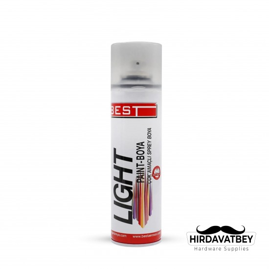 BEST LIGHT SPREY VERNİK 250 ML RENKSİZ (1 KOLİ 30 ADET)