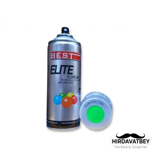 BEST FLORESAN SPREY BOYA 400 ML YEŞİL (1 KOLİ 12 ADET)