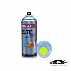 BEST FLORESAN SPREY BOYA 400 ML SARI (1 KOLİ 12 ADET)