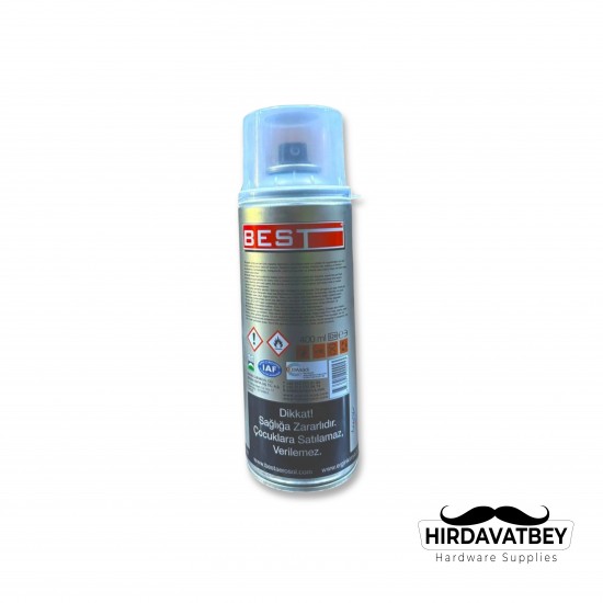 BEST YÜKSEK ISI (HARARET) BOYASI 400 ML SİYAH (1 KOLİ 12 ADET)