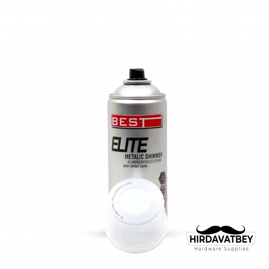 BEST PARLAK METAL SPREY BOYA 400 ML ALÜMİNYUM (1 KOLİ 12 ADET)