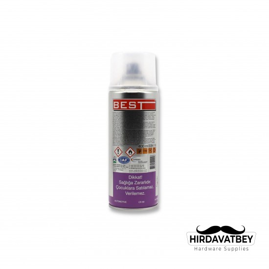 BEST SPREY TAMPON BOYASI SİYAH 400 ML (1 KOLİ 12 ADET)