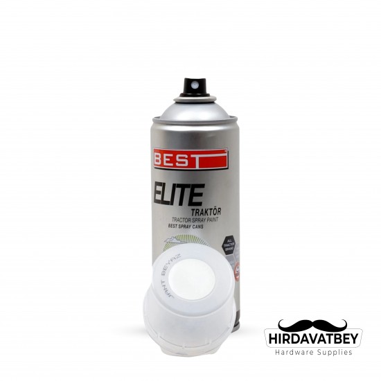 BEST SPREY TRAKTÖR BOYASI 400 ML JAN BEYAZ (1 KOLİ 12 ADET)