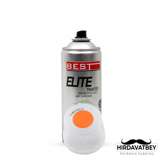 BEST SPREY TRAKTÖR BOYASI 400 ML TURUNCU (1 KOLİ 12 ADET)