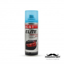 BEST ELİTE TRANSPARAN FAR BOYASI 200 ML MAVİ (1 KOLİ 30 ADET)