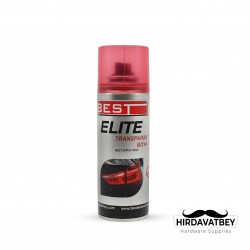 BEST ELİTE TRANSPARAN FAR BOYASI 200 ML KIRMIZI (1 KOLİ 30 ADET)