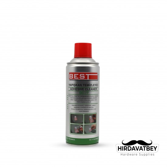 BEST YAPIŞKAN TEMİZLEYİCİ SPREY 400 ML DC77 (1 KOLİ 12 ADET)