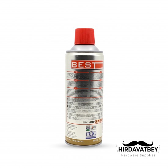 BEST SOĞUTUCU SPREY 400 ML SP55 (1 KOLİ 12 ADET)
