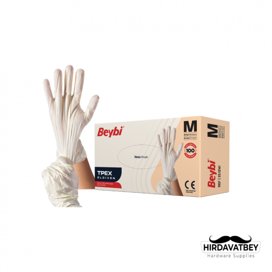 BEYBİ TPEX ELDİVEN KREM - 100'LÜK KUTU / 1 KOLİ 40 ADET