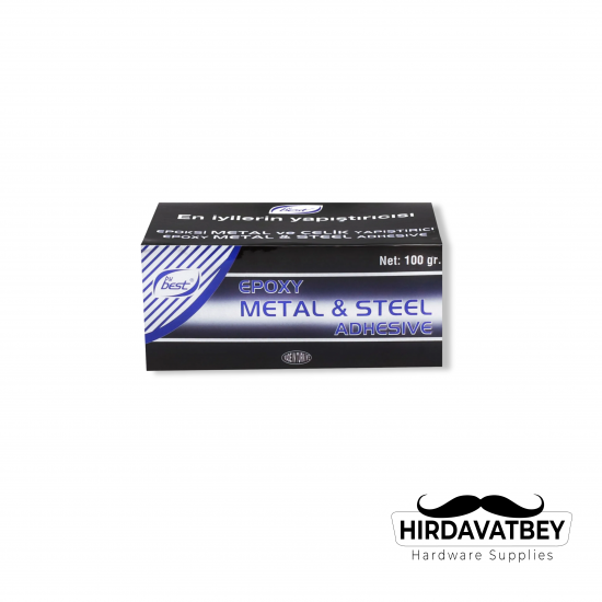 BYBEST METALİZE ÇELİK YAPIŞTIRICI 100 GR  (1 KOLİ 20 ADET)