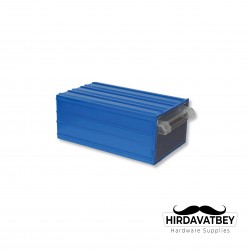 MANO ÇEKMECELİ MAVİ KUTU (212x302x126 MM) MK-56 ( 1 KOLİ 12 ADET)