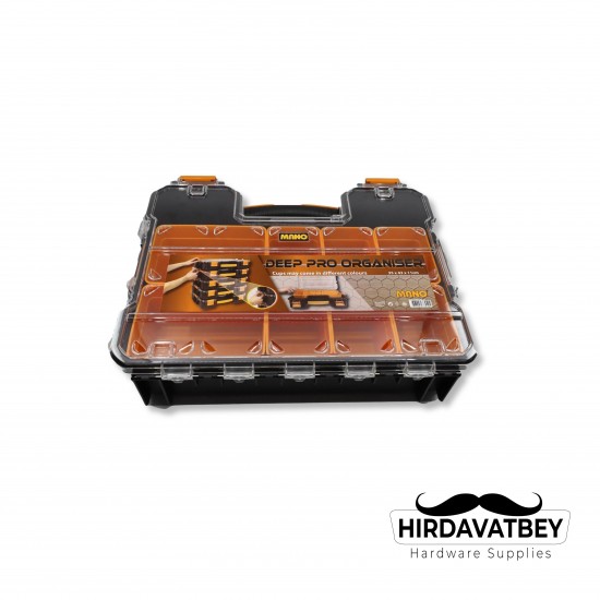 MANO DEEP PRO ORGANİZER SARI KUTULU 1/6 (PC17) ( 1 KOLİ 6 ADET)