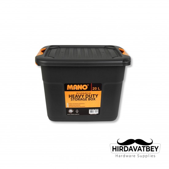 MANO SAKLAMA KUTUSU 20 LT NB-20 ( 1 KOLİ 12 ADET)
