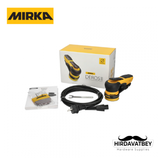 MIRKA® DEROS II 325 EU Ø 77 MM ORBIT 2.5 MM