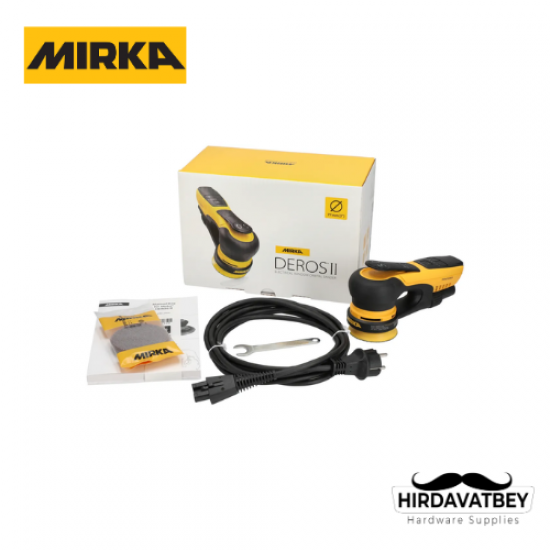 MIRKA® DEROS II 350 EU Ø 77 MM ORBIT 5.0 MM