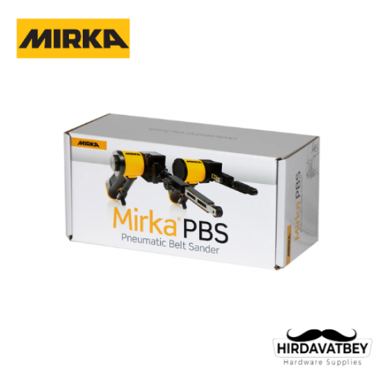 MIRKA® PBS PNÖMATIK BANT ZIMPARA MAKINESI 10 NV 10 X 330 MM / VAKUMSUZ