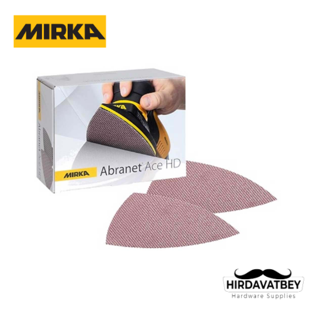MIRKA ABRANET® ACE HD 100 X 152 X 152 MM DELTA CIRTLI / 1 PAKET 25 ADET