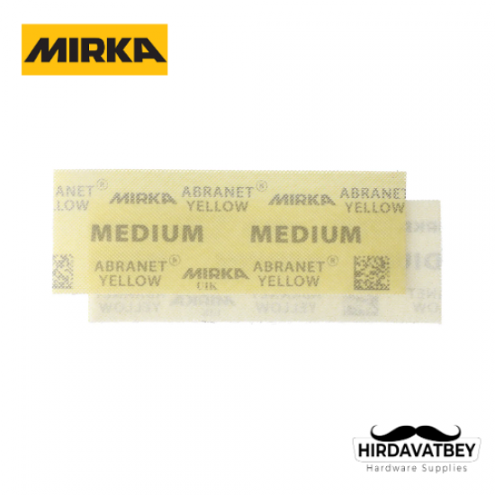 MIRKA ABRANET® YELLOW 80 X 230 MM CIRTLI / 1 PAKET 20 ADET