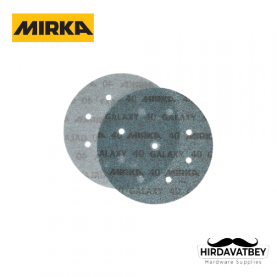 MIRKA GALAXY® Ø 200 MM GRİP CIRTLI (9 DELİK) / 1 PAKET 50 ADET