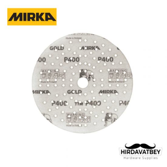 MIRKA GOLD® Ø 150 MM CIRTLI (121 DELİK) / 1 PAKET 50 ADET