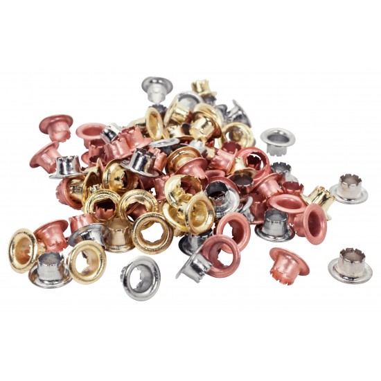RAPİD KUŞGÖZÜ DELİK HALKA ALİMİNYUM 4 MM 100 ADET RAPİD KUŞGÖZÜ DELİK HALKA ALİMİNYUM 4 MM 100 ADET