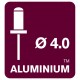 RAPİD PERÇİN Ø4 x 12mm ALÜMİNYUM 100 ADET RAPİD PERÇİN Ø4 x 12mm ALÜMİNYUM 100 ADET
