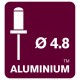 RAPİD PERÇİN Ø4.8X20MM ALU+MATKAP UCU 50 ADET RAPİD PERÇİN Ø4.8X20MM ALU+MATKAP UCU 50 ADET