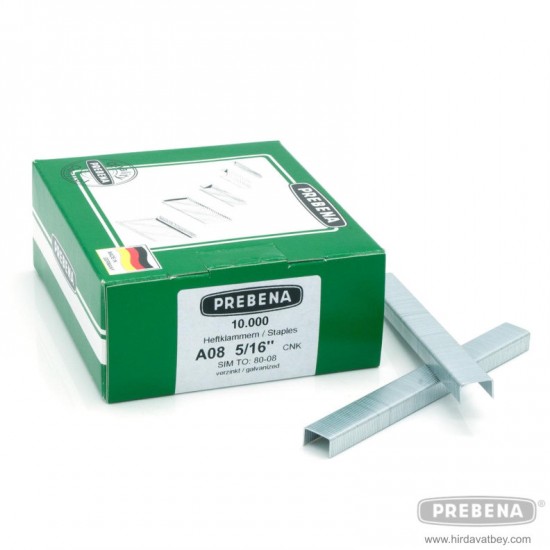 PREBENA A08CNK 80/08 ZIMBA TELİ GALVANİZLİ PREBENA A08CNK 80/08 ZIMBA TELİ GALVANİZLİ