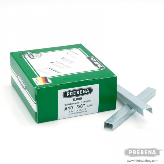 PREBENA A10CNK 80/10 ZIMBA TELİ GALVANİZLİ PREBENA A10CNK 80/10 ZIMBA TELİ GALVANİZLİ