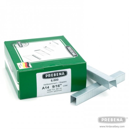 PREBENA A14CNK 80/14 ZIMBA TELİ GALVANİZLİ PREBENA A14CNK 80/14 ZIMBA TELİ GALVANİZLİ