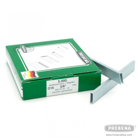 PREBENA O16CNK 97/16 ZIMBA TELİ GALVANİZLİ PREBENA O16CNK 97/16 ZIMBA TELİ GALVANİZLİ