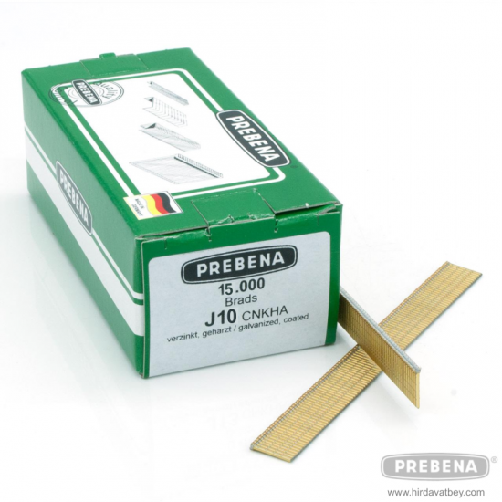 PREBENA J10CNKHA GALVANİZLİ REÇİNE KAPLAMALI BAŞLI ÇİVİ PREBENA J10CNKHA GALVANİZLİ REÇİNE KAPLAMALI BAŞLI ÇİVİ