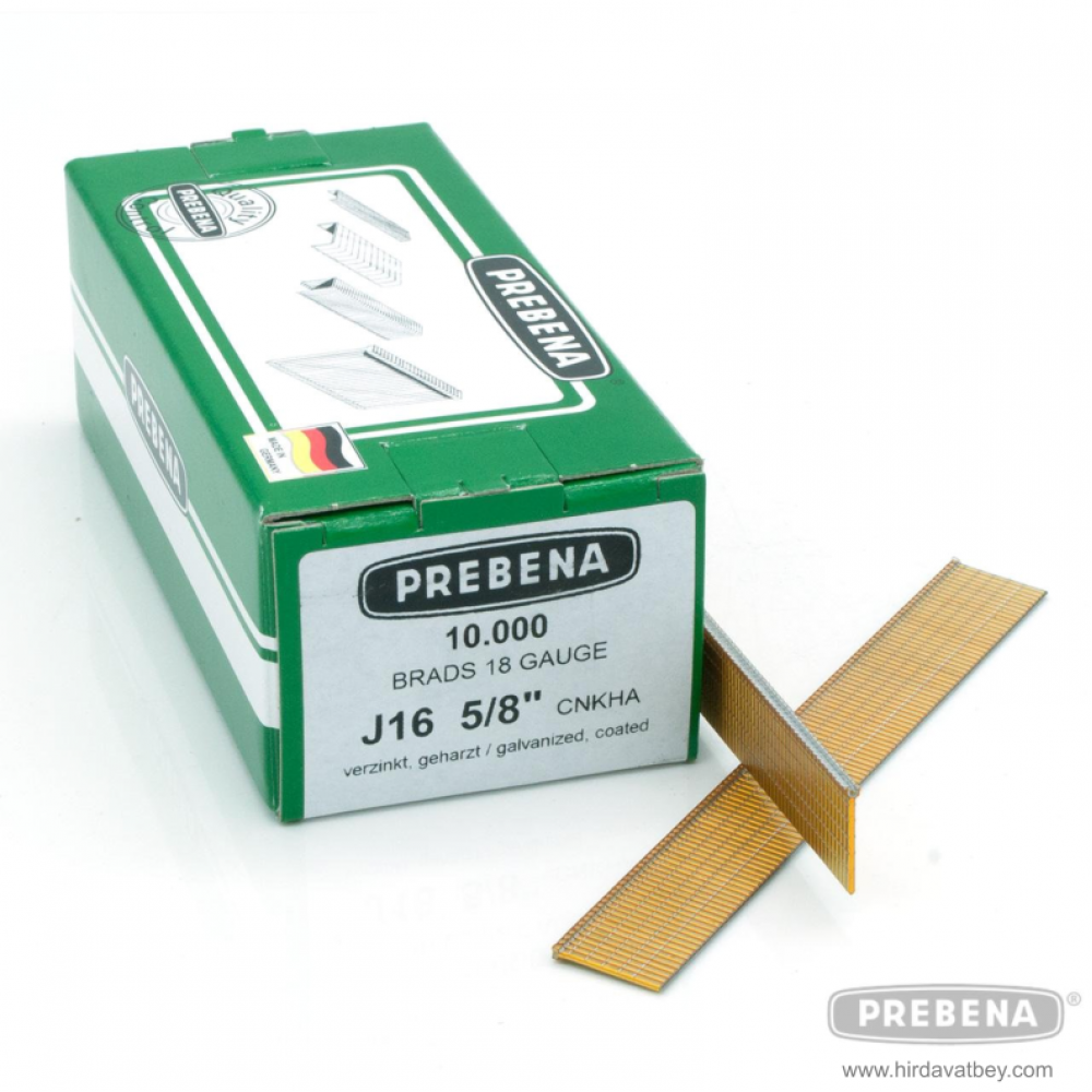 PREBENA J16CNKHA GALVANİZLİ REÇİNE KAPLAMALI BAŞLI ÇİVİ