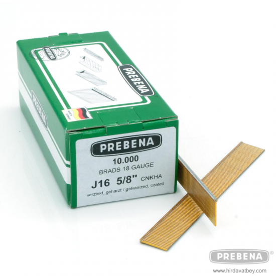 PREBENA J16CNKHA GALVANİZLİ REÇİNE KAPLAMALI BAŞLI ÇİVİ PREBENA J16CNKHA GALVANİZLİ REÇİNE KAPLAMALI BAŞLI ÇİVİ