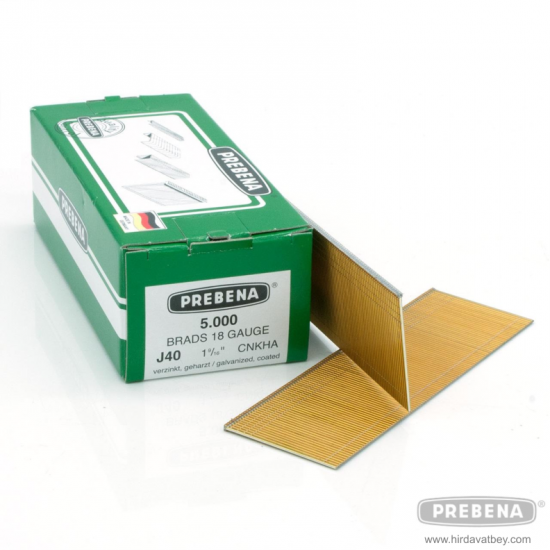 PREBENA J40CNKHA GALVANİZLİ REÇİNE KAPLAMALI BAŞLI ÇİVİ PREBENA J40CNKHA GALVANİZLİ REÇİNE KAPLAMALI BAŞLI ÇİVİ