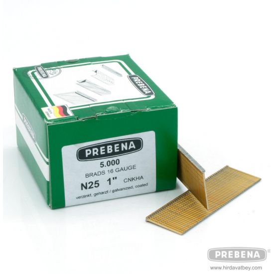 PREBENA N25CNKHA GALVANİZLİ REÇİNE KAPLAMALI BAŞLI ÇİVİ PREBENA N25CNKHA GALVANİZLİ REÇİNE KAPLAMALI BAŞLI ÇİVİ