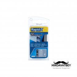 RAPİD ZIMBA TELİ 7/12 U TİP YÜKSEK PARFORMANS GALVANİZ KAPLI PAKET 960 ADET (SERİ SONU)