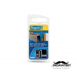 RAPİD ZIMBA TELİ 606/30 MM U BLİSTER REÇİNE KAPLI PAKET 600 ADET (SERİ SONU)